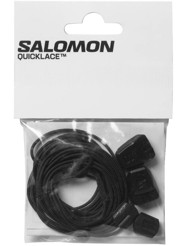 Vezalke Salomon Quicklace Kit - črn