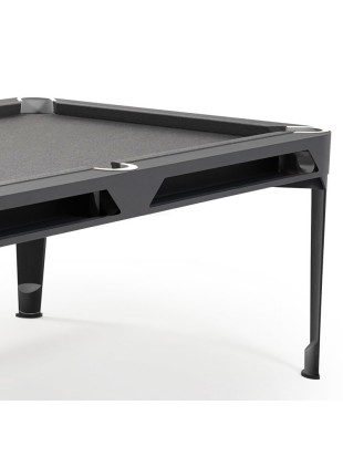 Cornilleau Hyphen biljard miza – črna z light grey podlogo
