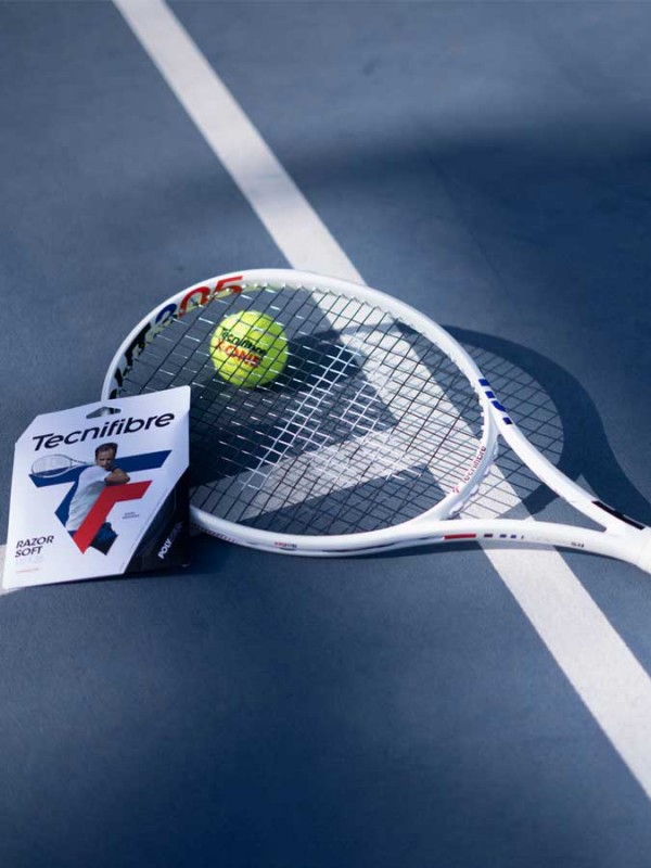 Tenis struna Tecnifibre Razor Soft white - kolut 200m